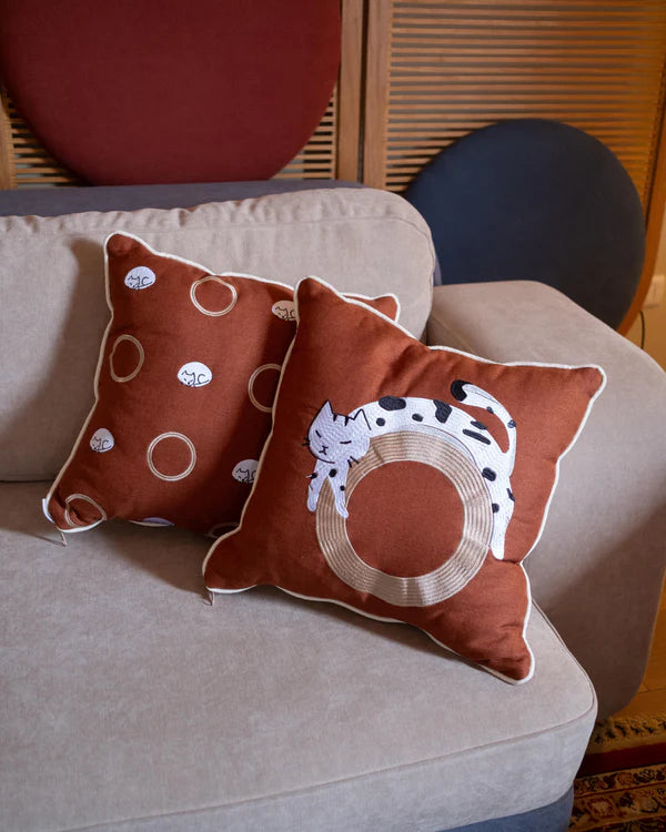 A Moment Of Nothing Pattern Cushion