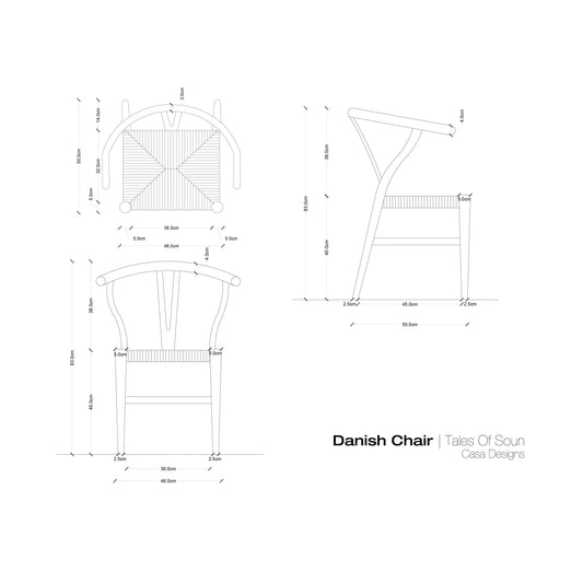 Danish Chair - CASA Designs- The Mob Collective
