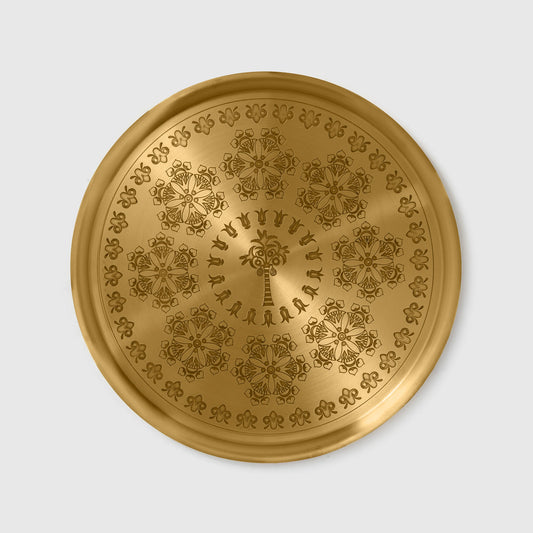 Lotus Copper Tray