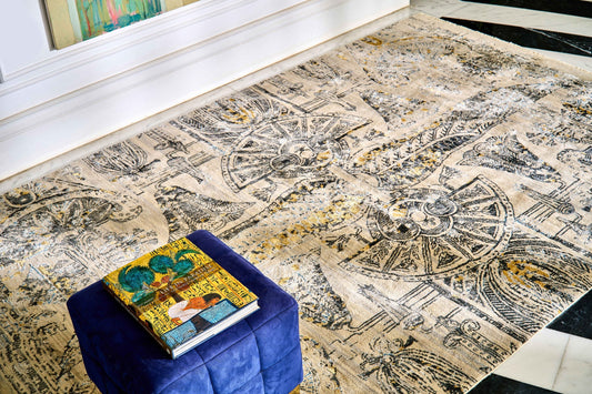 The Wings Carpet - Shosha Kamal- The Mob Collective