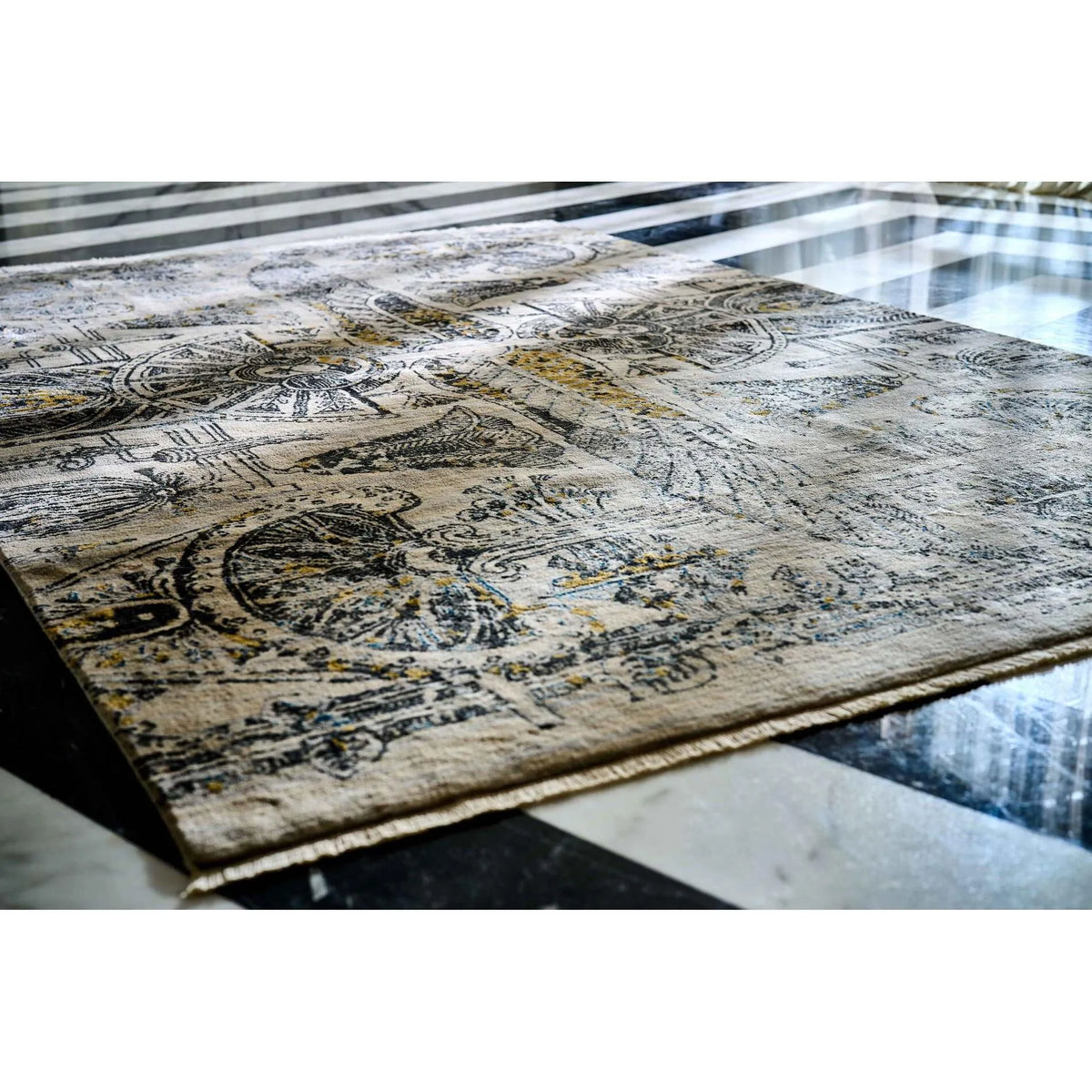 The Wings Carpet - Shosha Kamal- The Mob Collective