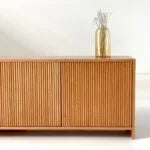 Fluted TV Unit