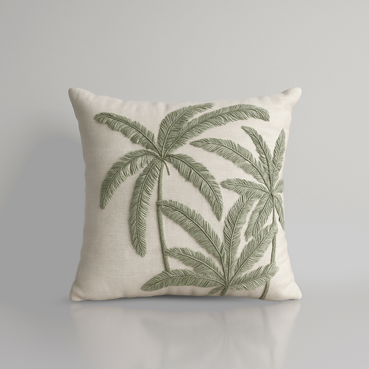 Frondis Green Cushion