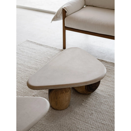 Twin Stone Coffee Tables - Reha- The Mob Collective