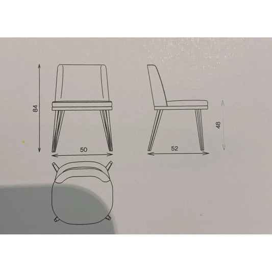 Bellagio Dining Chair - Aurea- The Mob Collective