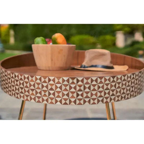 Pearly Brown Coffee Table - Rofoof- The Mob Collective