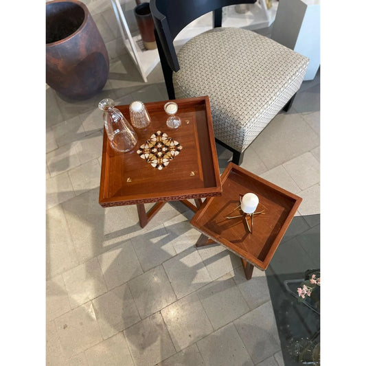 Qijmas Side Table - NAIA Designs- The Mob Collective