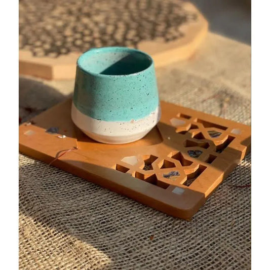 Ghazala Coaster Plate - NAIA Designs- The Mob Collective
