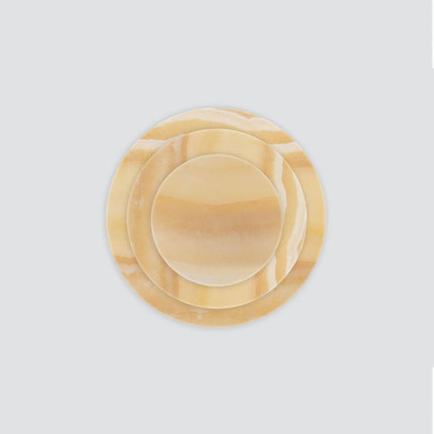 Alabaster Round Set