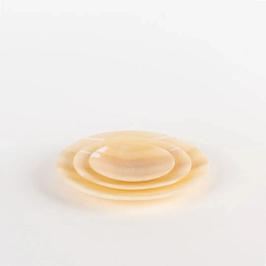 Alabaster Round Set