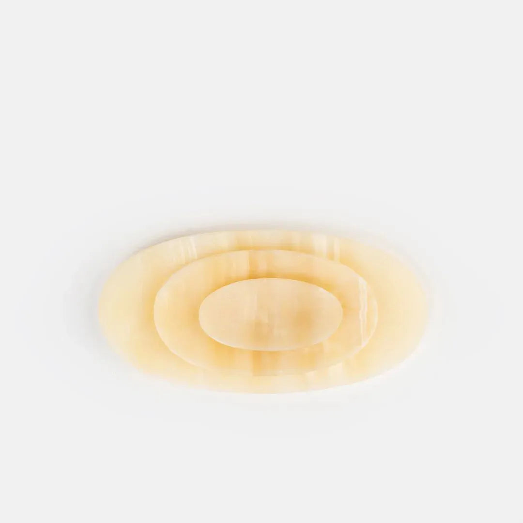 Alabaster Oval Set