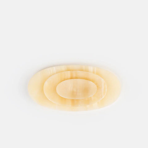 Alabaster Oval Set