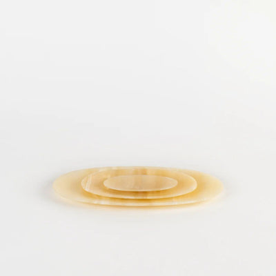 Alabaster Oval Set
