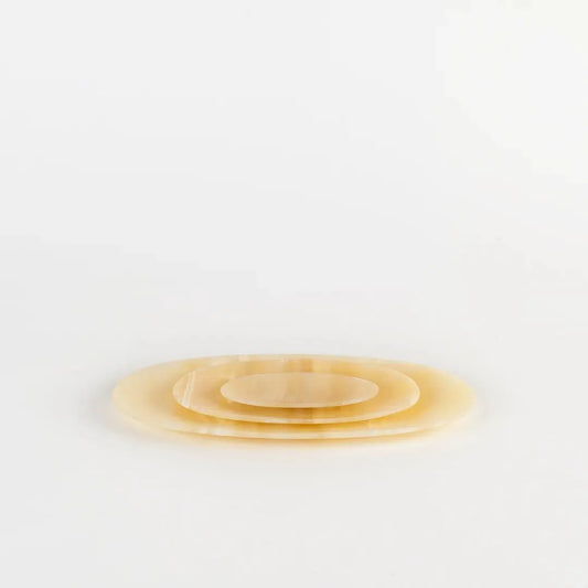 Alabaster Oval Set
