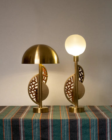 GHUROOB BRASS TABLE LAMP