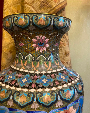 Vintage Chinese Cloisonne