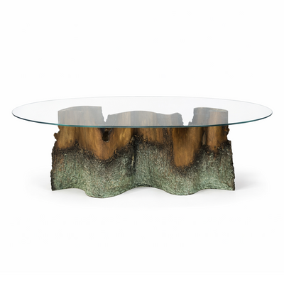 Scorched coffee table