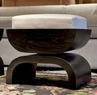 Black Oak Ottoman