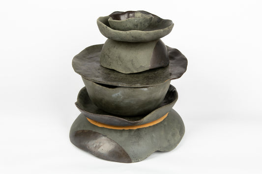 Yoga Charcoal Honey Deep Plate