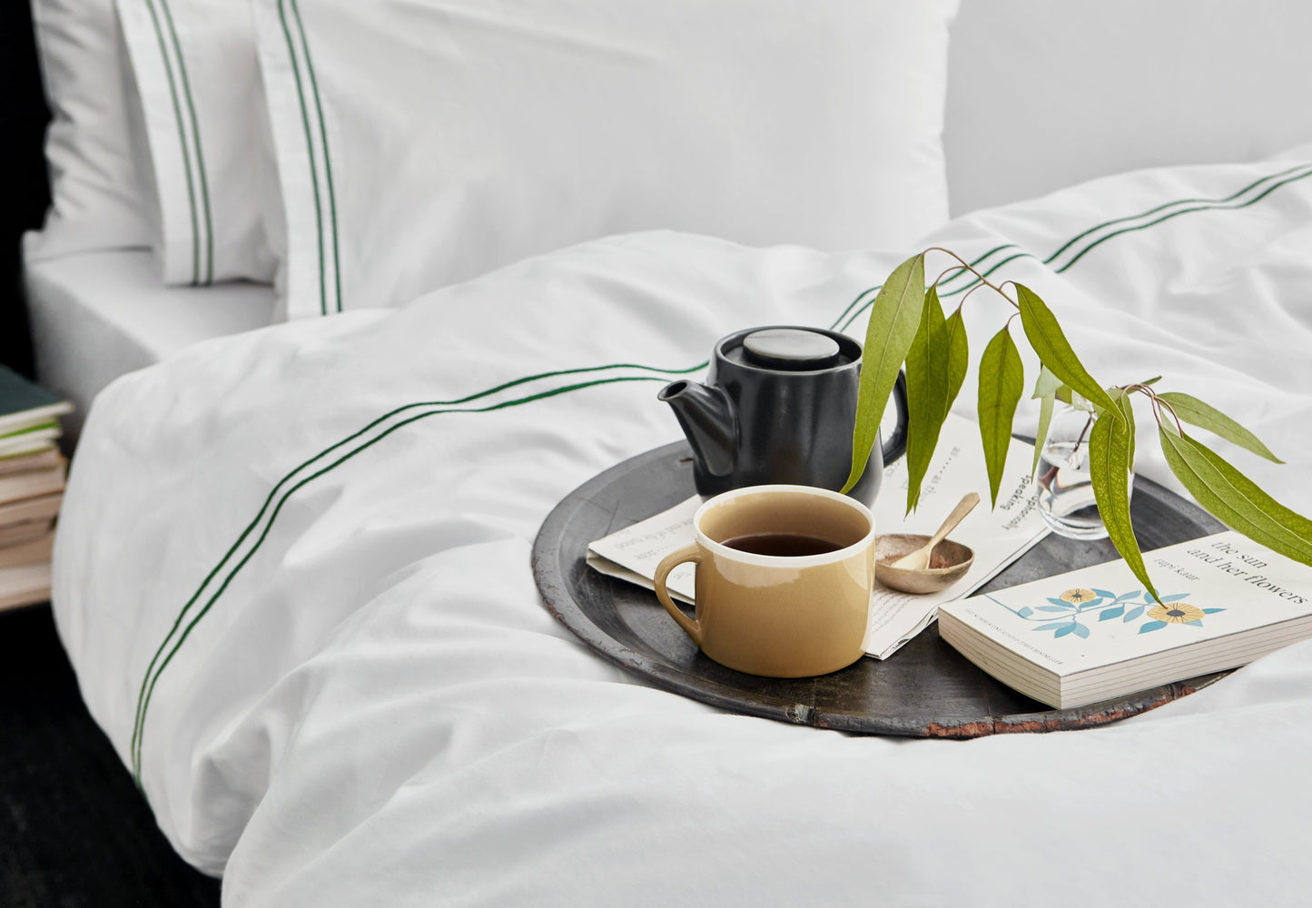 THE CAIRO COLLECTION | GREEN STRIPE