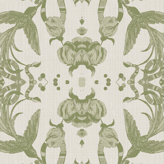 The Olive Hummingbird Cushion