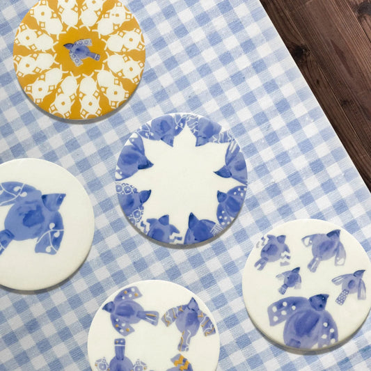 Birdies Coasters Set