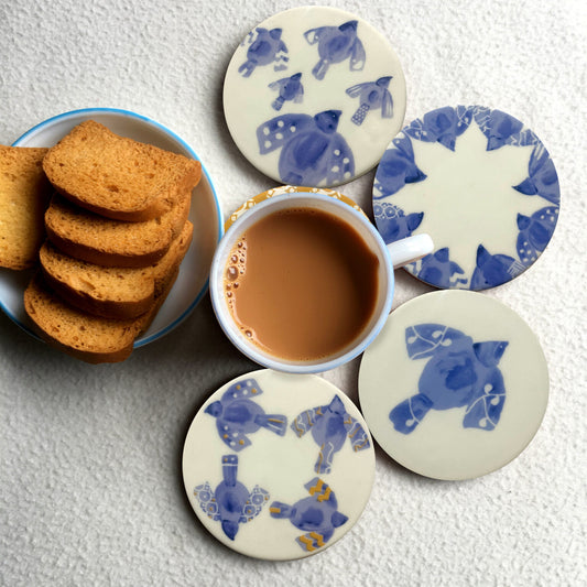Birdies Coasters Set