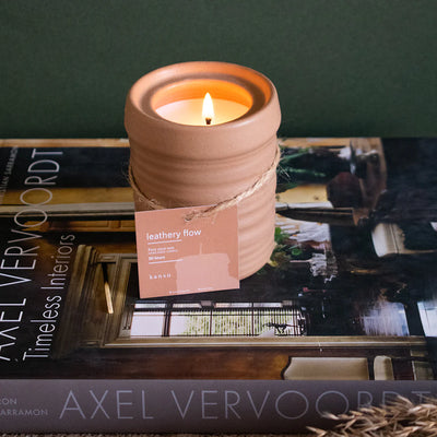 Leathery Flow Candle