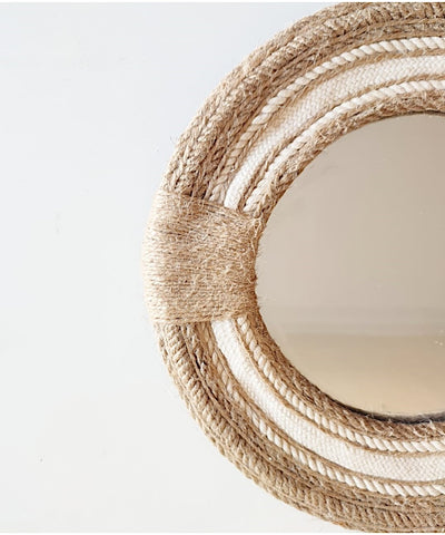 Lunar Jute x Cotton Mirror