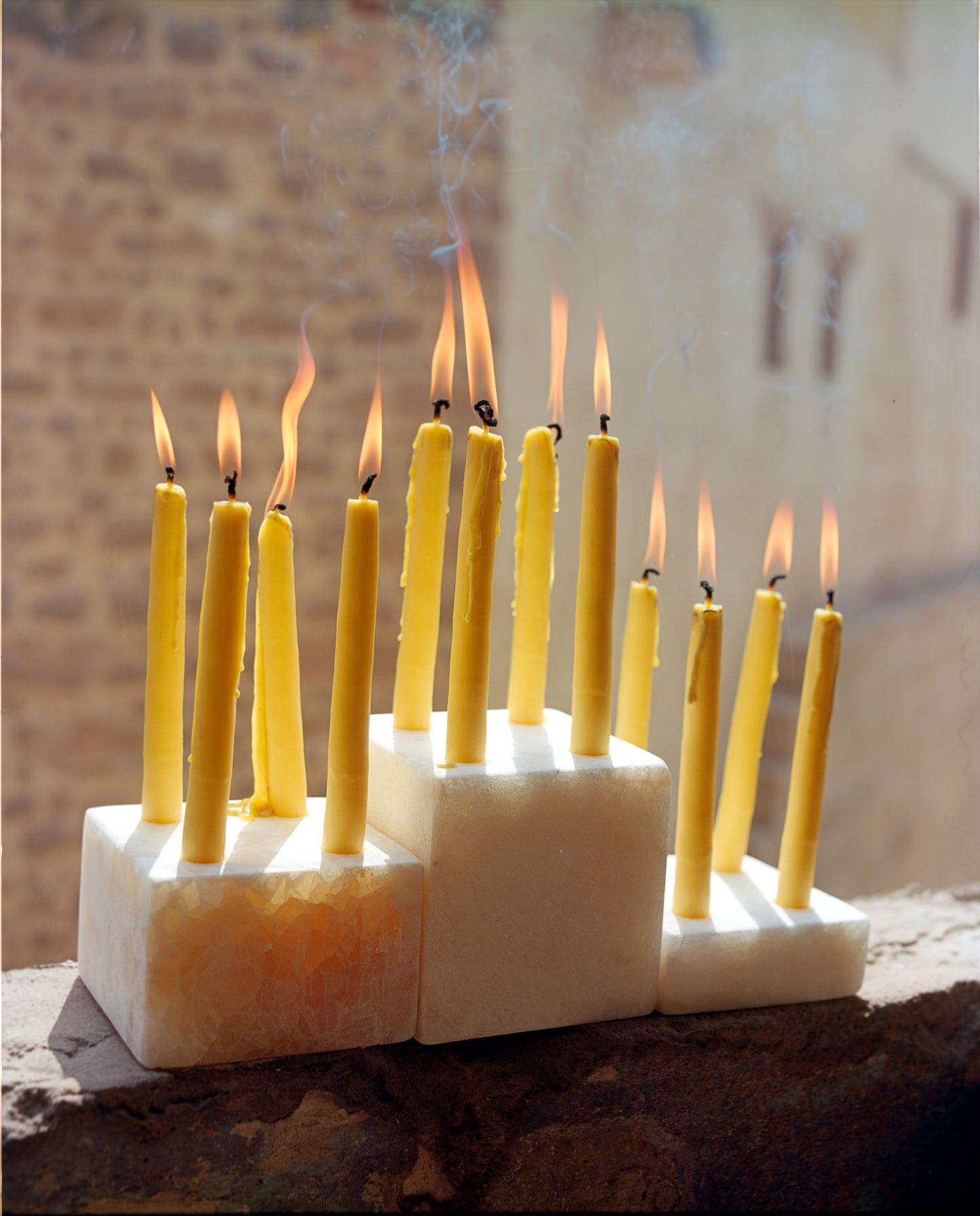 Brick Candelabara