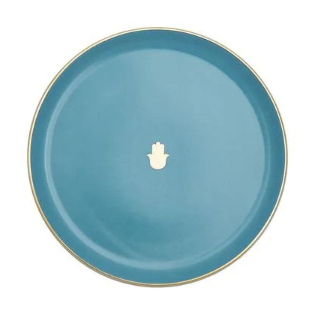 Glamorous Turquoise Flat Plate