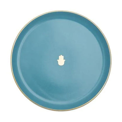 Glamorous Turquoise Flat Plate