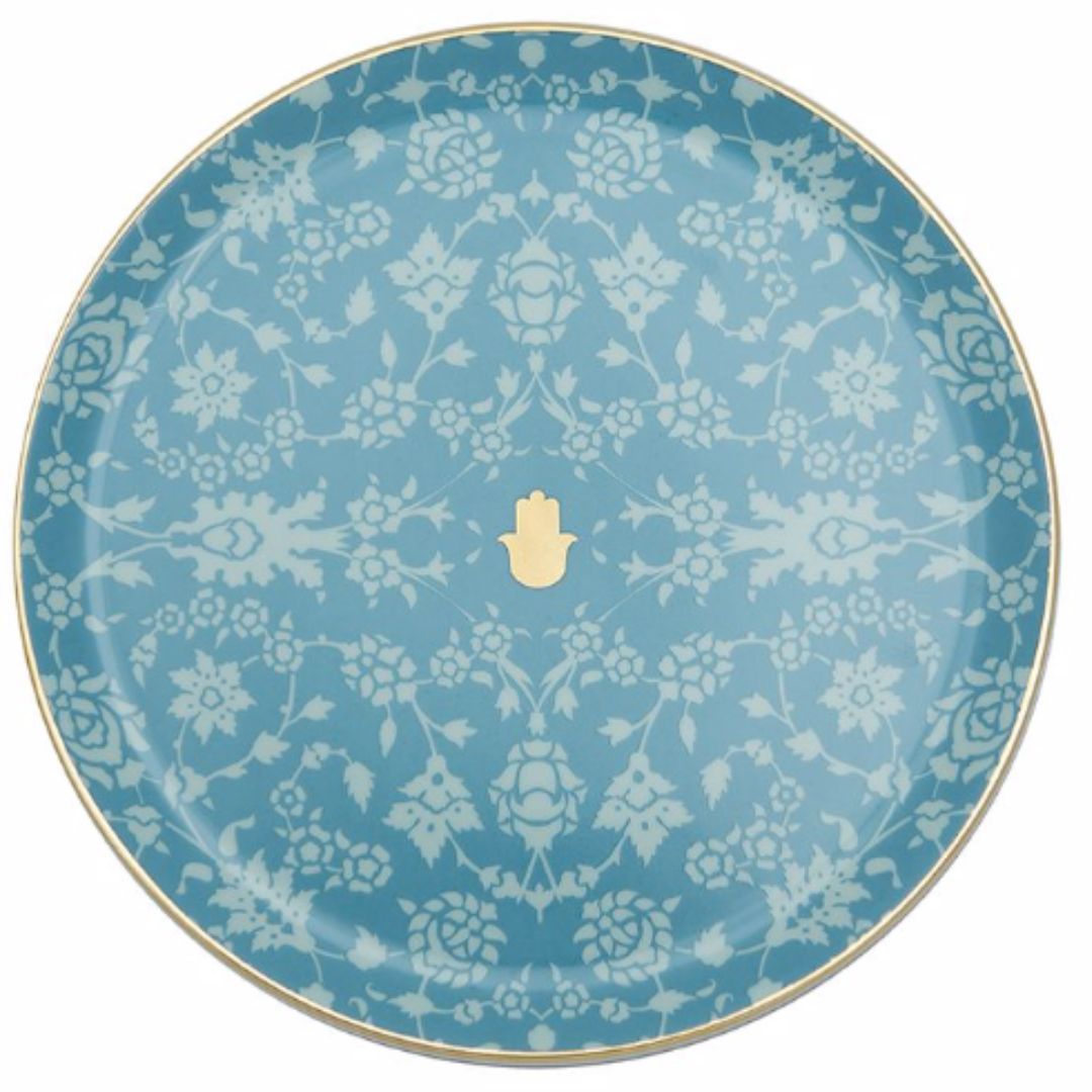 Glamorous Turquoise Flat Plate