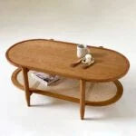 Rattan Oval Coffee Table