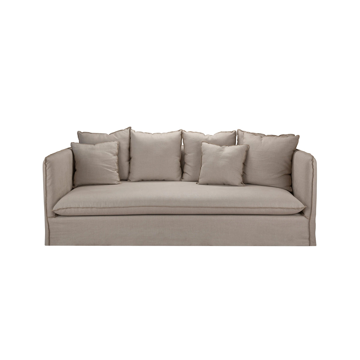 Rustic Slip-On Sofa - Shewekar- The Mob Collective