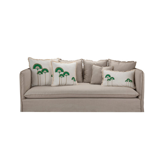 Rustic Slip-On Sofa - Shewekar- The Mob Collective