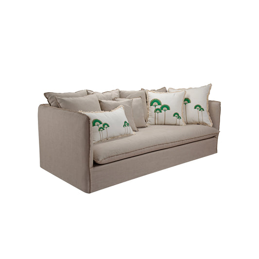 Rustic Slip-On Sofa - Shewekar- The Mob Collective