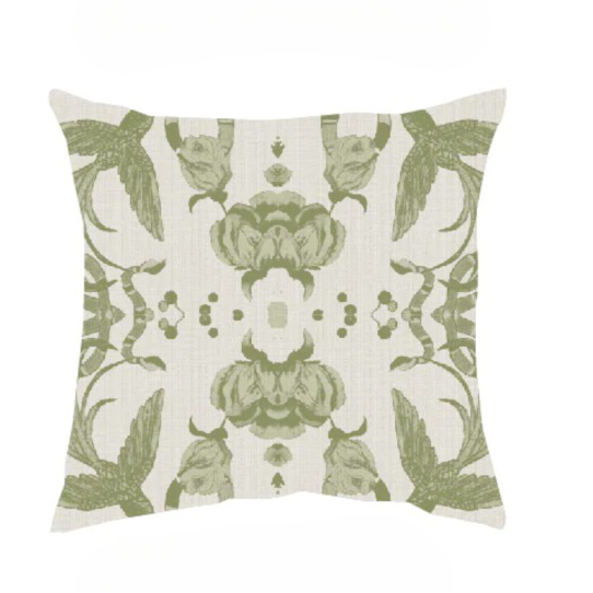 The Olive Hummingbird Cushion