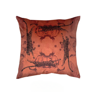 The Velvet Leopard Cushion