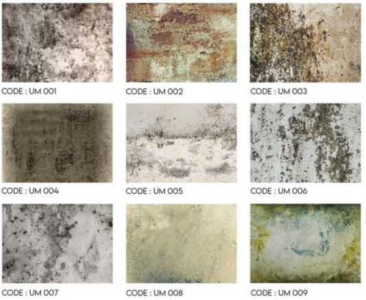 Patched Antique Mirror