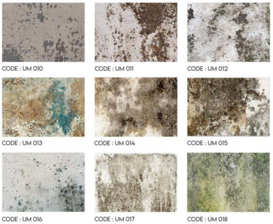 Patched Antique Mirror