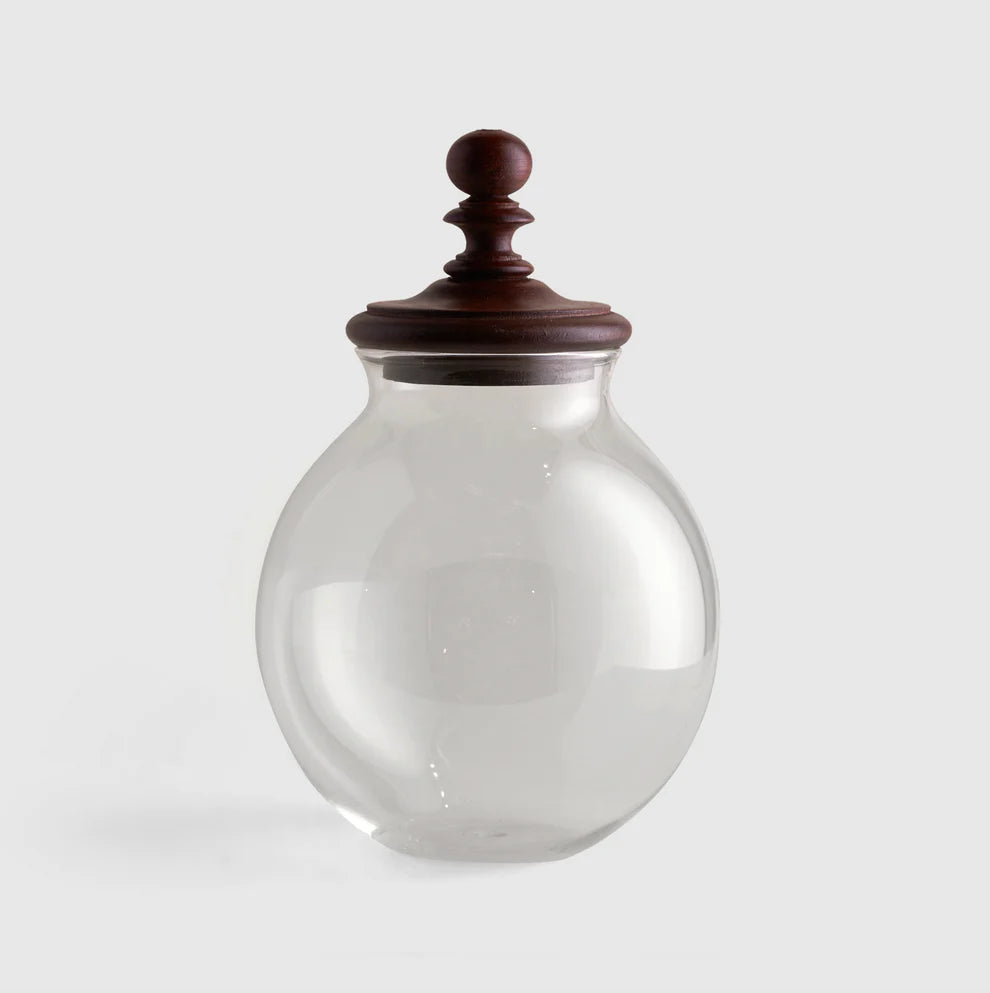 Blown Glass Jar
