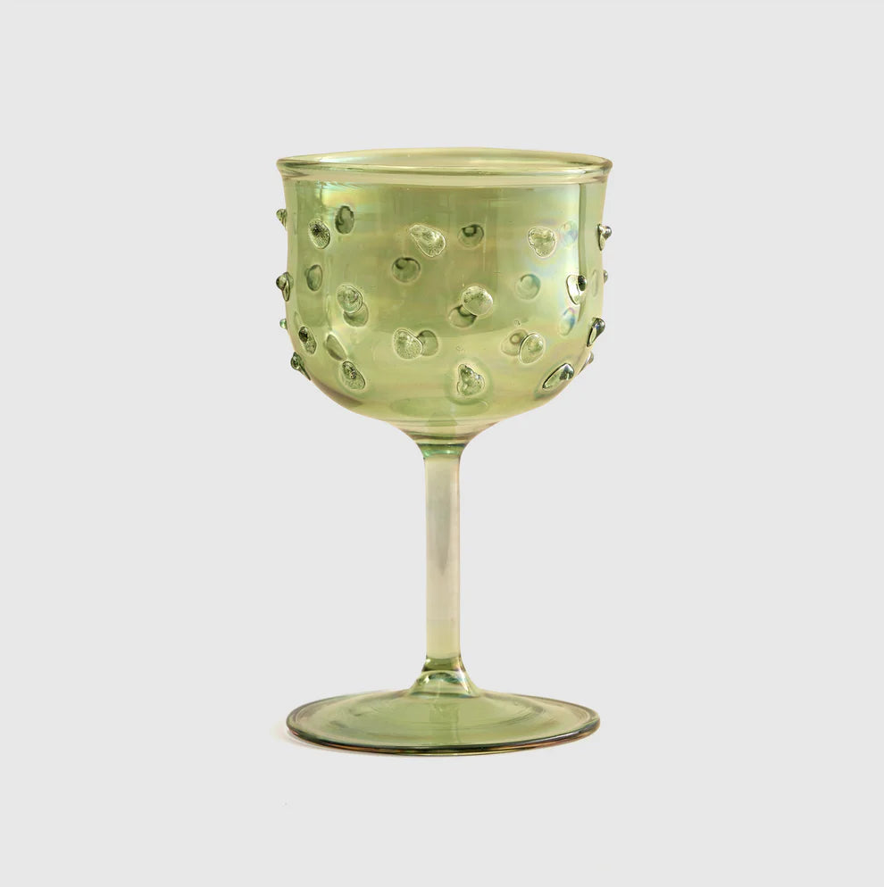 Full Colored Stemmed Glass