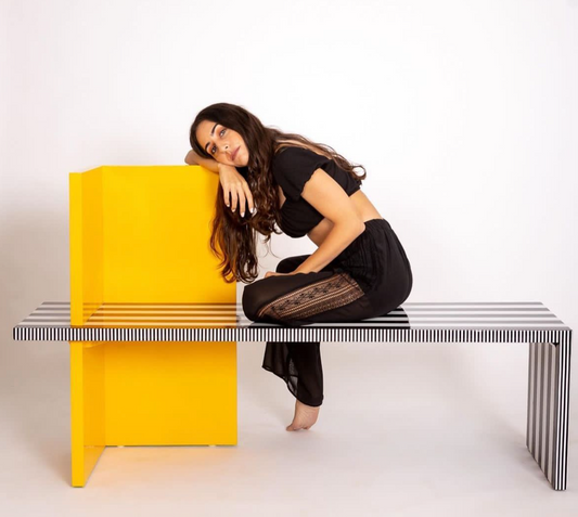 The Sleek B.W.Y Bench