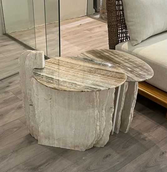Stone Cloud Side Table
