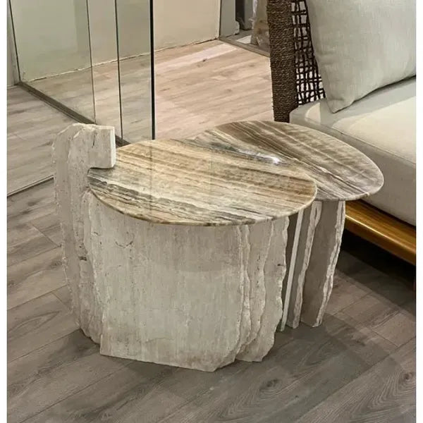 Stone Cloud Side Table
