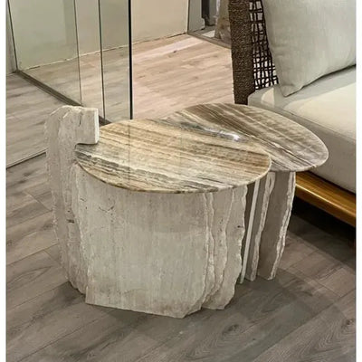 Stone Cloud Side Table