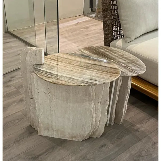 Stone Cloud Side Table