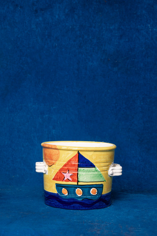 Bellini Pottery Boat Plant Pot