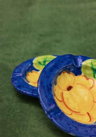 Pair of Bellini Pottery Ashtrays